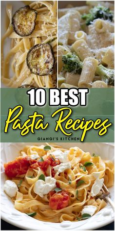 the top 10 best pasta recipes for beginners to make them tasteful and delicious