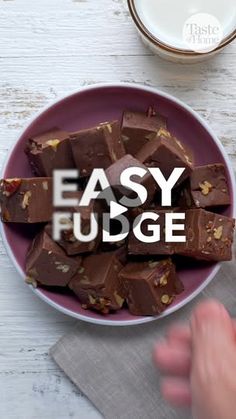 Home Made Fudge Recipe, Home Made Fudge, Cheese Log Recipes, Epic Desserts, Yummy Candy, Easy Fudge, Cheese Log, Christmas Delights