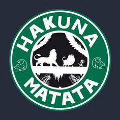 the starbucks logo is shown in green and white on a dark background with an animal silhouette