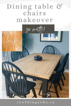 the dining table and chairs makeover giveaway