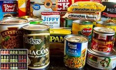 Prepper food pantry and preppers food storage containers and survival. Prepper Food Storage, Prepping Gear, Best Survival Food, Take A Meal, Food Shelf Life, Survival Preparedness