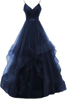 Prom Dresses Spaghetti Strap, Navy Blue Prom, Navy Blue Prom Dress, Dresses Navy Blue, Prom Dress Inspo, Blue Prom Dress, Long Evening Dresses, Stunning Prom Dresses