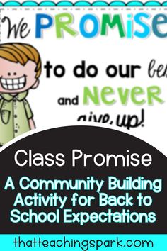 the back to school poster with text that says class prome and we are proud