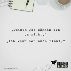 a quote written in german on a table next to a cup of coffee