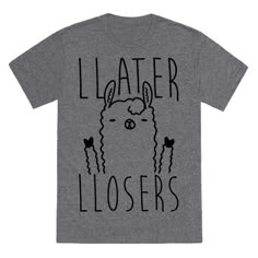 Tired of the llama drama, taking no one’s crap, and are so over it. This funny llama design features an illustration of a goofy llama throwing up the peace sign, peace I'm out. Perfect for llama lovers, and the sassy, sarcastic llama in you! A cute, funny gift for anyone. Free Shipping on U.S. orders over $50.00. Take 25% Off Everything Now Through Wednesday April 20th! Llama Jokes, So Over It, Funny Llama, Pastel Outfit, Over It, Llama, Funny Shirts, Just In Case