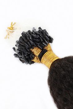 Micro Ring Human Hair Kinky Straight Extensions For Black Women Hair Extensions Best, Extensions Hair