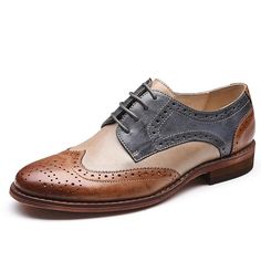 Category:Oxfords; Upper Materials:PU; Season:Spring,Summer,Fall; Heel Type:Flat Heel,Block Heel; Gender:Women's; Size Suggestion:standard size, select your usual size; Toe Shape:Round Toe; Style:Elegant,Fashion,Vintage,Vacation; Heel Height(inch):1-2; Outsole Materials:Rubber; Occasion:Party,Daily,Outdoor; Closure Type:Lace-up; Pattern:Solid Color; Listing Date:09/20/2023; Production mode:External procurement; 2024 Trends:Brogue,Plus Size; Heel Height:Low Heel Suit With Converse, Vintage Oxford Shoes, Oxford Brogues, Oxford Flats, Leather Brogues, Brogue Shoes, Women Oxford Shoes, Lace Up Heels, Leather Flats