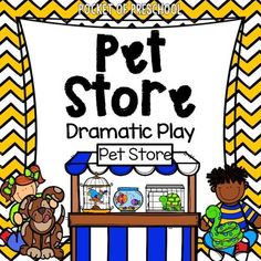 the pet store dramatic play game