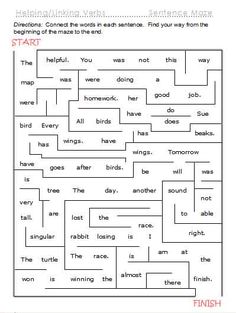 an english worksheet with words and pictures to help students learn how to read