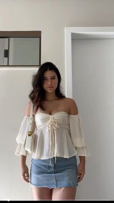 Outfit Semiformal Verano, Shein Dress Classy, Temu Outfit Ideas, Feminine Outfits Aesthetic, Summer Outfits Petite, Brunch Date Outfit, Short Sleeve Outfits, Looks Com Short, Trendy Date Night Outfit