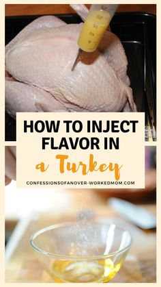 how to inject flavor in a turkey