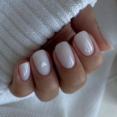 43+ Cutest Short Nail Ideas For 2024 - DrExplains Extremely Short Nails Ideas, Short Nail Overlay Ideas, Gel Overlay Nails Design, Short Squoval Nails Design, Short Overlay Nails, Short Nail Art Ideas, Gel Overlay Nails, Jazzy Nails, Gell Nails