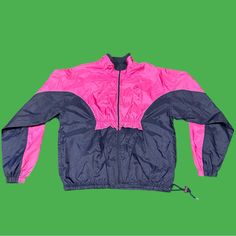 Vintage Nike Windbreaker Light Jacket And Pants Womans Size Large 90s Embroidered Swoosh Nike Set, Vintage Nike Windbreaker, Nike Windbreaker, Light Jacket, Vintage Nike, Pink Blue, Nike Women, Nike, Pants