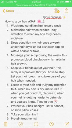 How To Grow Hair, Hair Care Growth, More Friends, Health Hacks, Hair Regimen