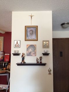 Hanging Altar At Home, Catholic Home Altar, Family Altar