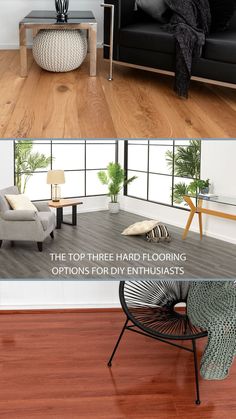 the top three hard flooring options for diy enthusiasts