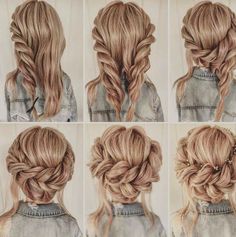 Halo Braid, Easy Hair Updos, Wedding Hair Inspiration, Work Hairstyles, February 8, Hair Stylist Life, Bridesmaid Makeup, روتين العناية بالبشرة