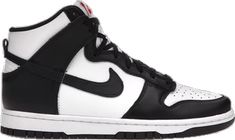 Nike Dunk High Black White, Nike Dunk High Panda, Nike Dunks High, Black And White Nikes, Nike High Tops, Nike High, Sneaker Stores, Sneakers Adidas, Nike Brand