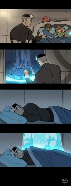 an animation strip shows two people laying in bed