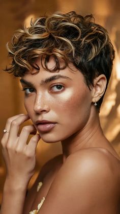 38 Fresh Pixie Haircut Ideas for 2025 – Trendy, Short, Modern, and Cute Styles for Women Honey Lowlights, Blonde To Ginger, Icy Blonde Highlights, Shaved Pixie, Pixie Haircut Ideas, Cute Pixie Cuts, Short Shaved Hairstyles, Wavy Pixie, Shaved Side Hairstyles