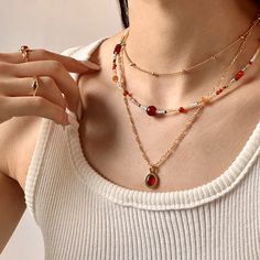 Red Beans Necklace – BHelmi Longing For Someone, Sculptural Jewelry, Wild Girl, Bow Jewelry, Red Beans, Elegant Red, Someone Special, Red Bead, Animal Jewelry