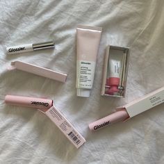 Glossier Moisturizer, Glossier Lash Slick, Lash Slick, Cloud Paint, Glossier Cloud Paint, Glossier Makeup, Boy Brow, Priming Moisturizer, Makeup Is Life