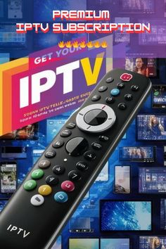 an advertisement for the iptv channel