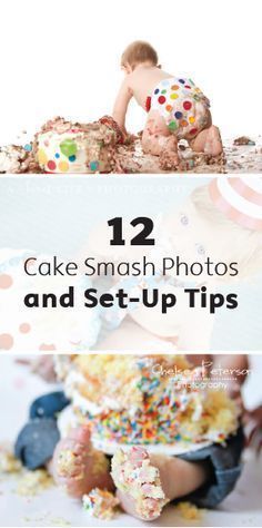 cake smash photos and set - up tips