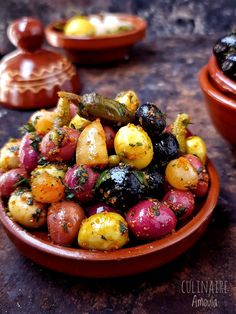 a bowl filled with different types of vegetables