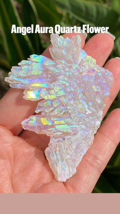 Diamond Aesthetic, Healing Crystals Decor, Rainbow Aura Quartz, Crystal Aesthetic, Rainbow Aura, Angel Aura Quartz