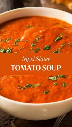 Nigel Slater Tomato Soup Carrots Celery Onion Recipes, Tomato Soup With Carrots, Carrot And Celery Recipes, Tomato Soup Vegan, Courgette Soup, Spring Soup Recipes, Spring Soup, Blender Soup, Soup Maker Recipes