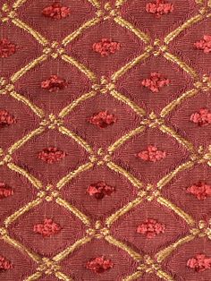 Old World Weavers Jewel Tones Cherry Fabric Jewel Tone Fabric, Cherry Fabric, Gardner Museum, William Randolph Hearst, Mt Vernon, Red Room, Morgan Library, Modern Vintage Decor, Metropolitan Opera