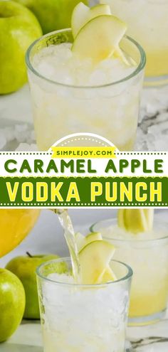 Caramel Apple Vodka Punch, fall, alcoholic drinks, cocktails Alcohol Punch, Fall Punch Recipes, Punch Drink, Vodka Punch, Apple Vodka, Alcoholic Punch Recipes, Caramel Vodka, Apple Drinks, Alcoholic Punch