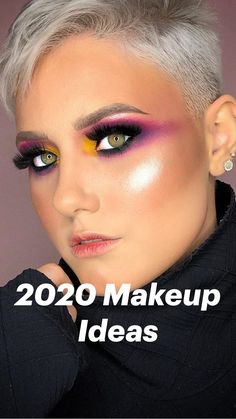 Anniversary Makeup, Red Eyeshadow Makeup, Playful Makeup, Teal Eyeshadow, Easy Eye Makeup Tutorial, 2020 Makeup, Makeup Looks For Green Eyes, Simple Eyeshadow, Red Eyeshadow