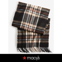 in stock Luxury Plaid Scarves For Fall, Tan Plaid Scarf, Brown Plaid Scarf, Luxury Classic Plaid Scarves, Luxury Plaid Wool Scarves, Wrap Scarf, Winter Accessories, Winter Women, Plaid Scarf