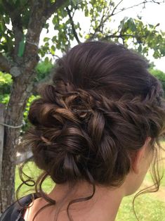 Cindy Coiffure Low Wedding Updo, Grad Hairstyles, Hairdo Wedding, Long Hair Wedding Styles, Prom Hairstyles For Long Hair