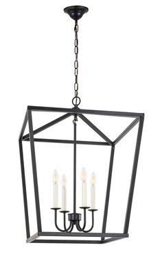 The Maddox Collection candle-style chandelier will bring you a sense of calm with a return to the simple life. Crafted with a vintage gold, vintageSilver, or black finish metal frame, four lights are held up from the center bar. Like a lantern that lights the way for those lost in the dark, this fixture will shine brightly and with a welcoming spirit, eager to greet those in your foyer, living room, or dining room (light bulbs not included). Foyer Living Room, Dining Room Light, The Simple Life, Candle Style Chandelier, Black Pendant, Candle Styling, Light Black, Dining Room Lighting, Simple Life