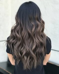 Dark Brown Hair With Highlights, Balayage Hair Ash, Ash Brown Balayage, 60 Hairstyles, Brown Ombre Hair, Hair With Highlights, Ash Brown Hair, Dark Hair With Highlights, Cinnamon Brown