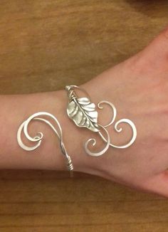 Wrap Armband, Celtic Bracelet, Dragonfly Bracelet, Elven Jewelry, Cuff Bracelets Handmade, Ankle Jewelry, Bracelet Wedding, Leaf Bracelet, Cuff Jewelry