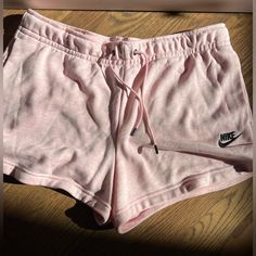 Nwot Nike Sweat Shorts Pink Color Size Medium Pink Sportswear Bottoms For Leisure, Nike Pink Bottoms For Loungewear, Nike Pink Loungewear Bottoms, Nike Comfortable Shorts, Comfortable Nike Bottoms, Short Length, Nike Casual Pink Bottoms, Nike Shorts For Summer Loungewear, Nike Athletic Shorts For Summer Loungewear, Comfortable White Nike Bottoms