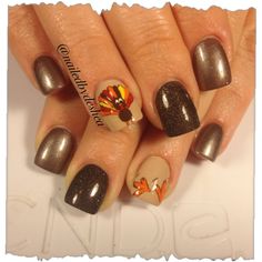 Turkey Nails, Thanksgiving Nail Designs, Thanksgiving Nail Art, Seasonal Nails, Holiday Nail Art, Thanksgiving Nails, Nails 2020, Toe Nail Designs