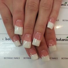 Short Medium French Tip Nails, Square French Manicure, Thick French Tip, White French Tip Acrylic Nails, Botanic Nails, Glitter French Nails, Wide Nails, Acrylic Toe Nails