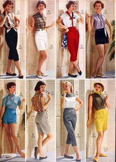 1950s Casual, 40s Mode, 60s Vintage Fashion, Fashion 50s, Sears Catalog, Look Retro, Fashion 1950s