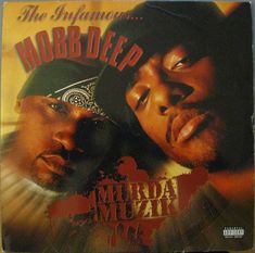 the album cover for mobb deep featuring two men