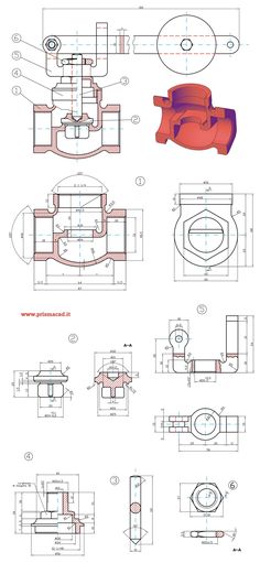 the technical drawing shows how to draw an object with different angles and sizes, including lines