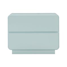 an image of a light blue object on a white background