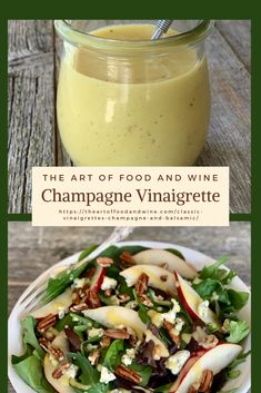 the art of food and wine champagne vinaigrette is an easy way to make it at home