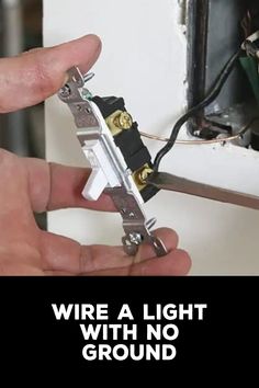 How to Wire a Light with No Ground Indoor Lights, Lights Ideas, Step Guide