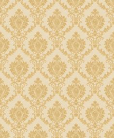 Sample Damasco Wallpaper in Yellow/Neutrals English Cottage Bedroom, Italian Wallpaper, Lace Wallpaper, Damask Wall, Aesthetic Lockscreens, Wedding Planning Decor, Italian Culture, Beautiful Wallpaper, Traditional Home