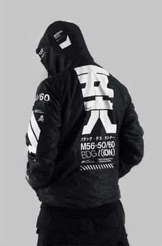 Pinterest: @Promisingthis ☻☹ Jaket Motor, Futuristic Clothing, Techwear Streetwear, Techwear Pants, Cyberpunk Clothes, Streetwear Jackets, Cyberpunk Fashion, Shirt Design Inspiration, Cyberpunk Style